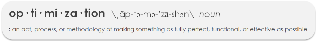 optimization